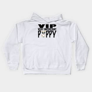 VIP VERY IMPORTANT PUPPY Kids Hoodie